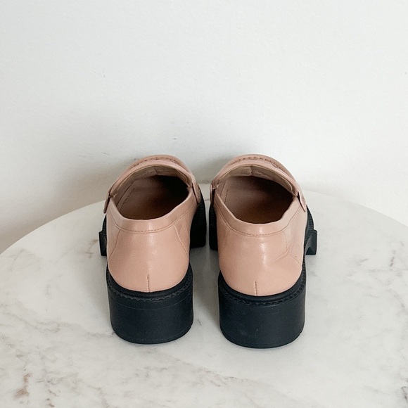 NEW Coach Leah Quilted Loafers Buff Size 7.5 - Picture 8 of 10